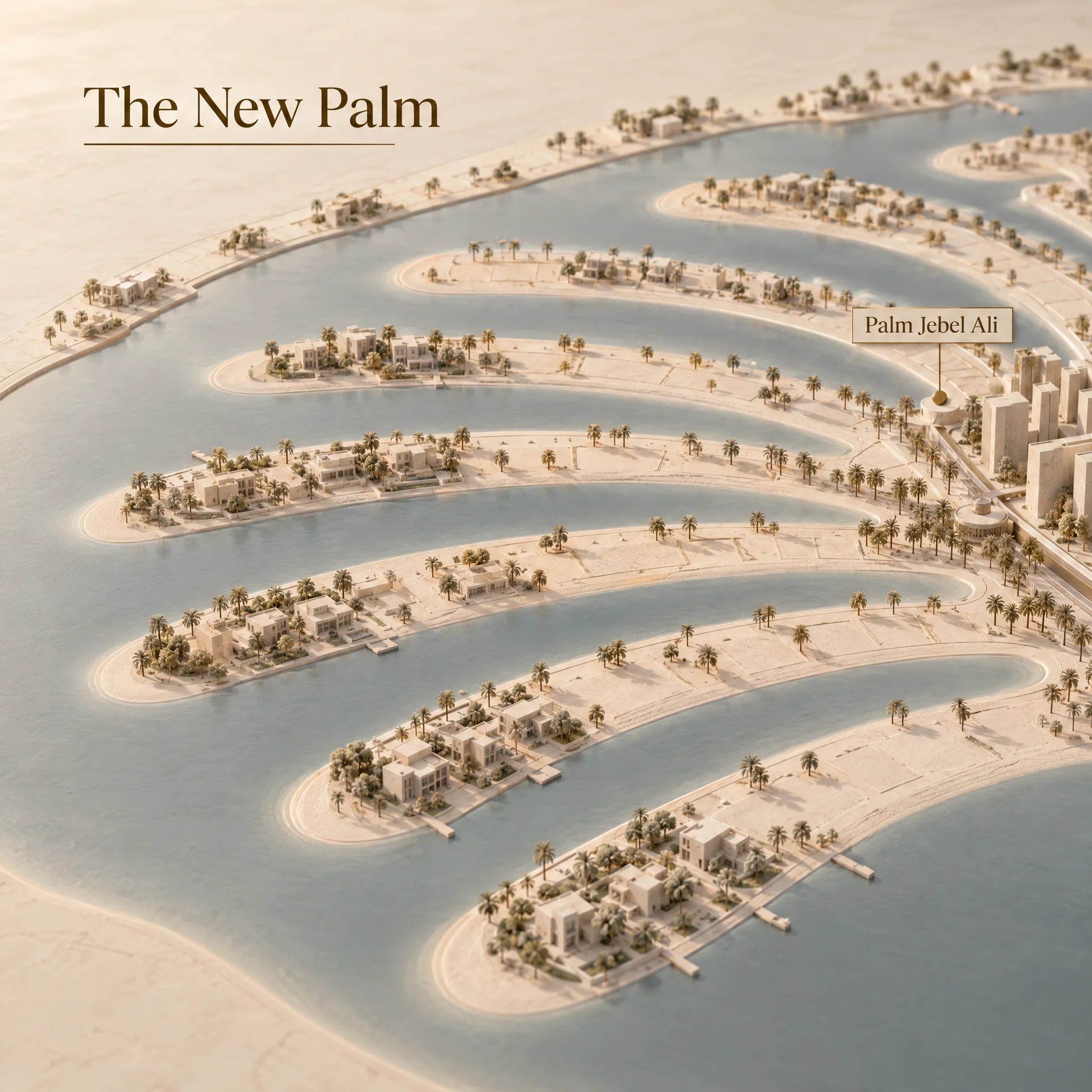 Palm Jebel Ali: AED/sqft, handover, best fit by buyer profile (2026)