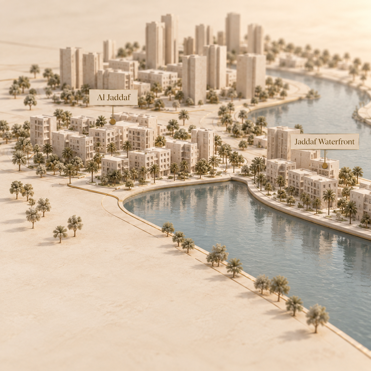 Al Jaddaf: apartments, waterfront and daily life (2026)