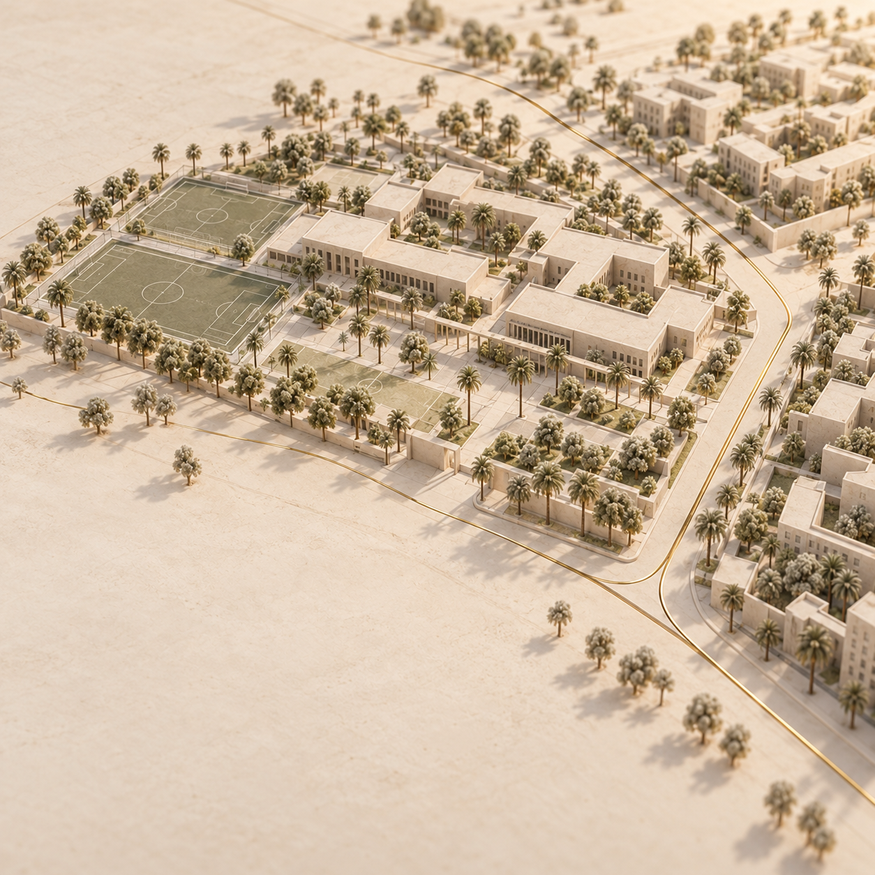Al Twar: homes, school campus and daily journeys (2026)