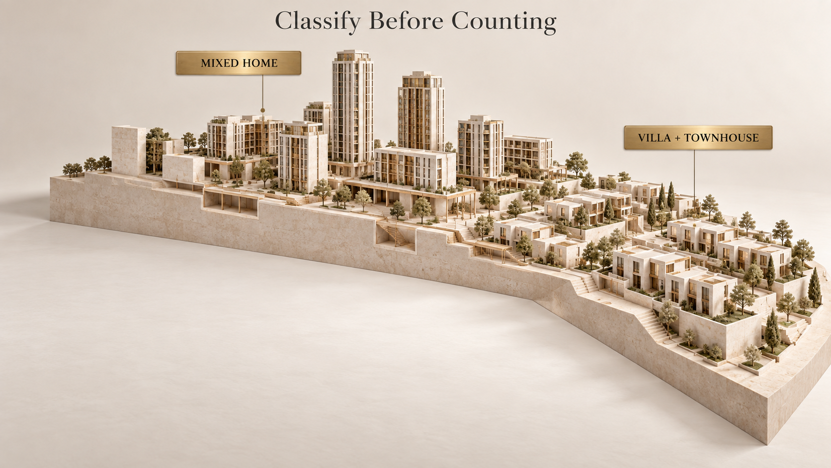 Dubai developer completion cohorts by community type: a six-record method (2026)