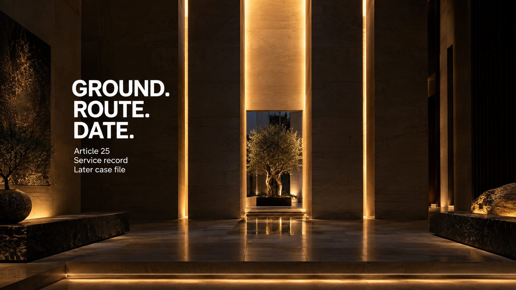 Dubai eviction notice proof: Article 25 grounds, service and dates