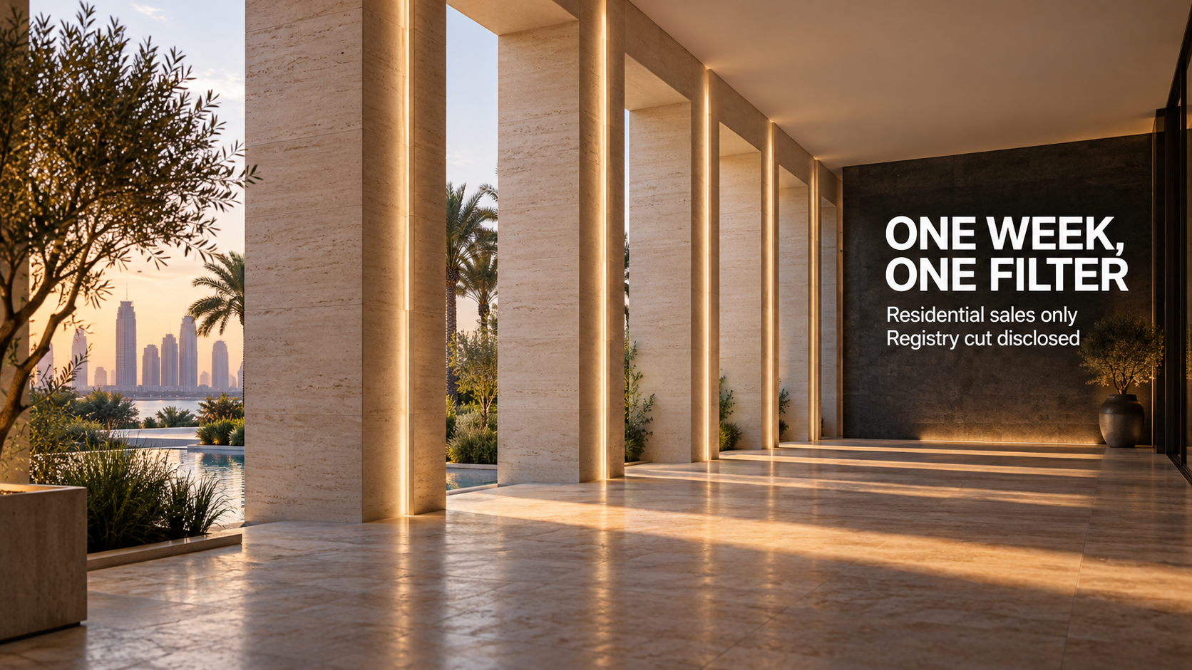 Dubai residential transactions, 13 to 19 September 2026: the DLD week