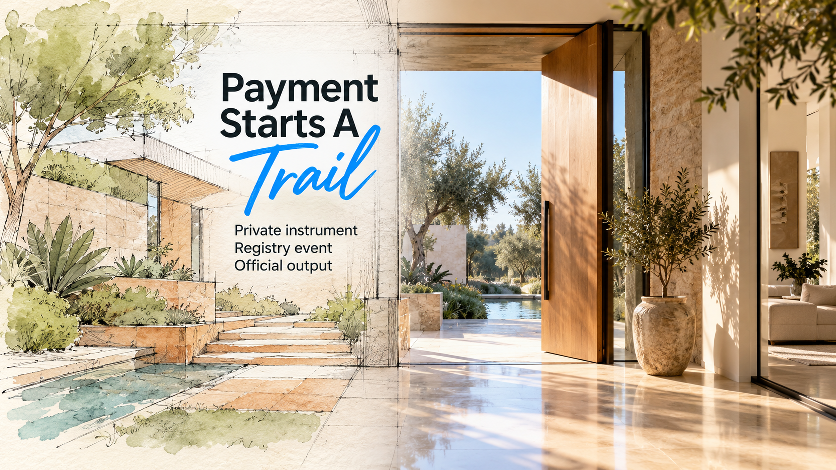 Ready vs off-plan entry records: what the first payment event proves