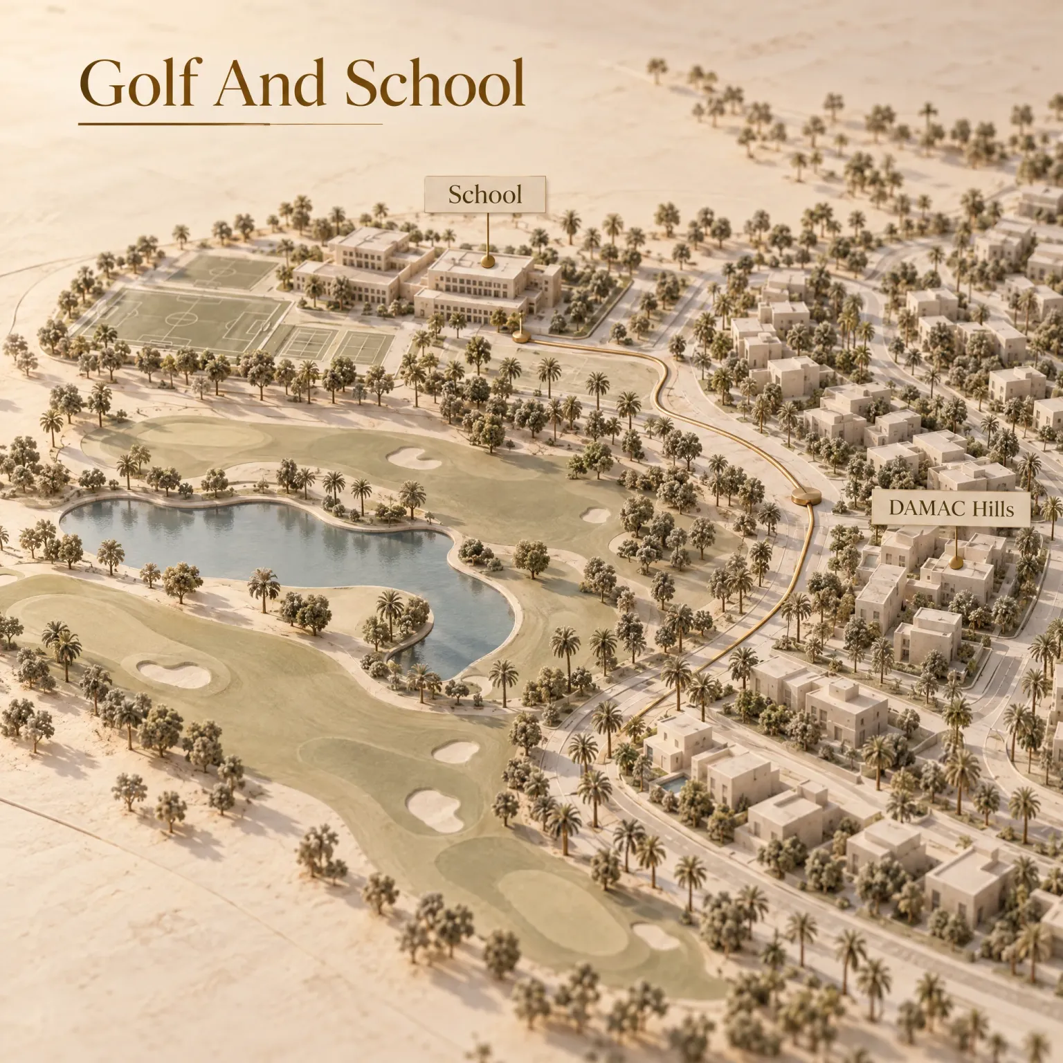 DAMAC Hills residential guide: homes, schools and costs (2026)