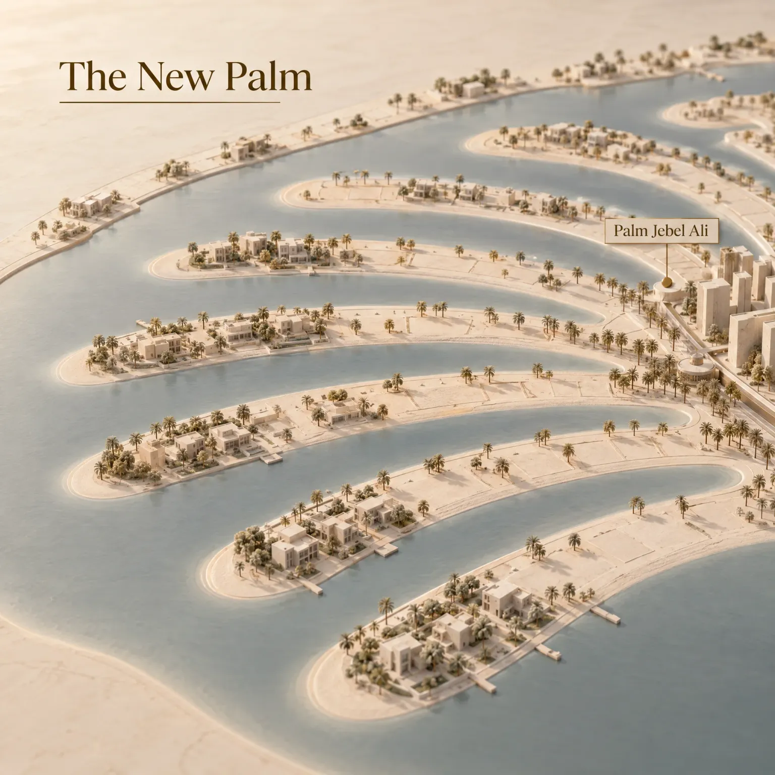 Palm Jebel Ali: AED/sqft, handover, best fit by buyer profile (2026)