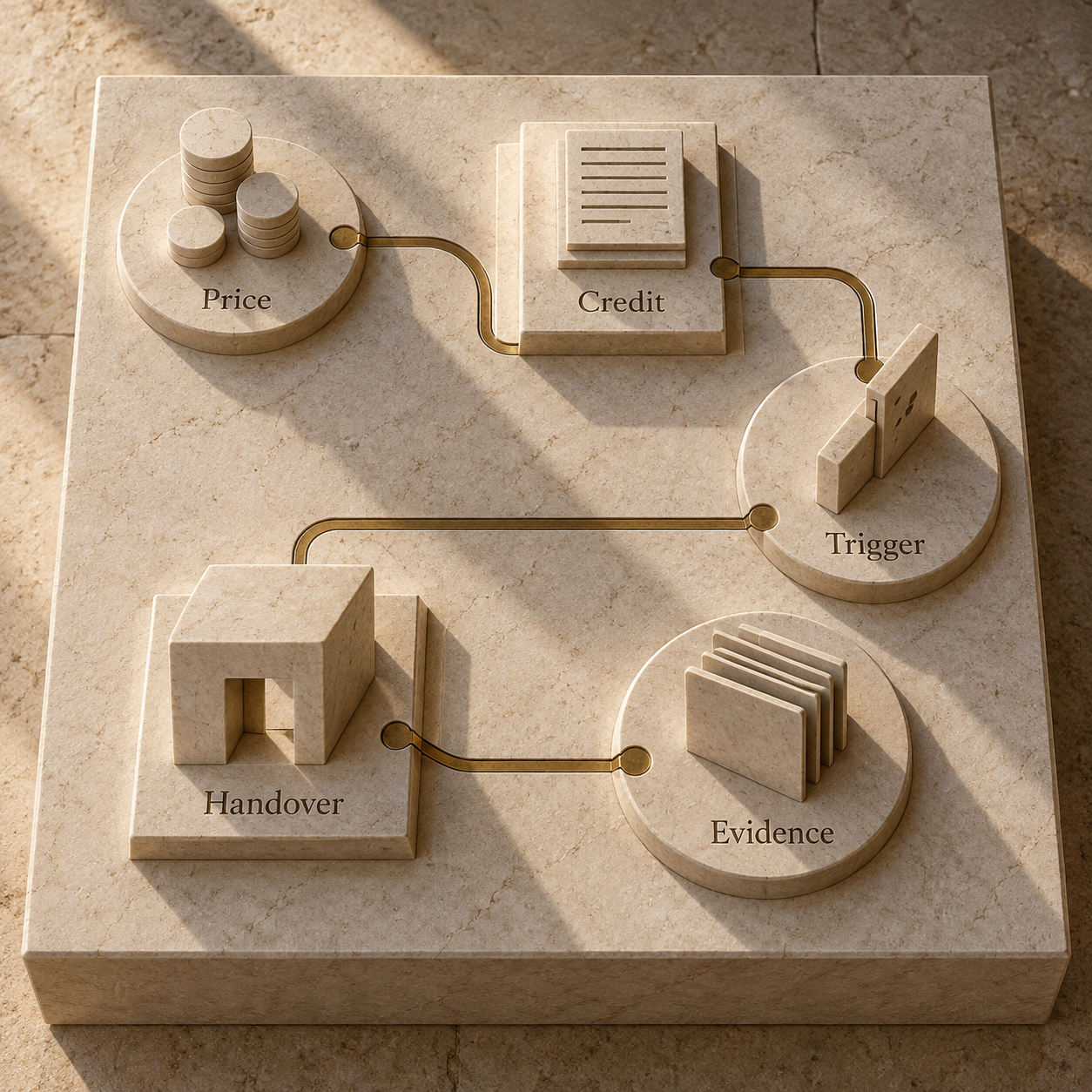 Five-station clause reconciliation process
